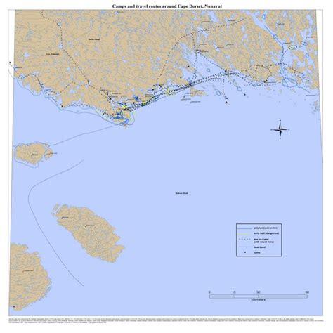 Cape Dorset Map - cape dorset • mappery