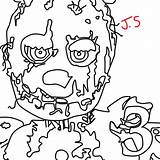 Fnaf Coloring Pages Springtrap At GetDrawings  Free Download sketch template