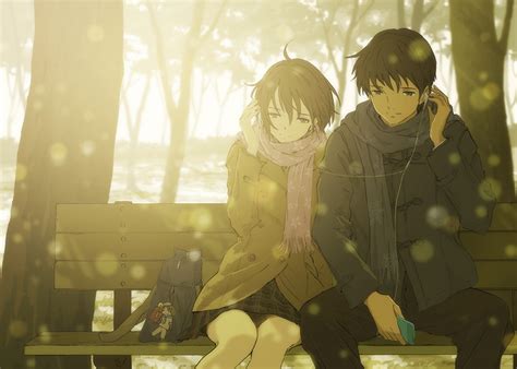 Love Couple Anime Wallpaper 22002 - Baltana