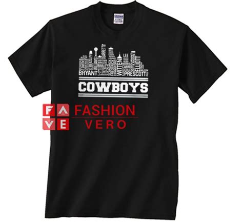 Dallas Cowboys Skyline Unisex adult T shirt