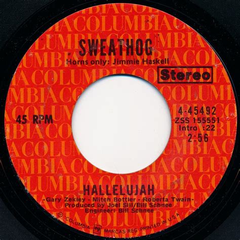 Sweathog - Hallelujah (1971, Vinyl) | Discogs