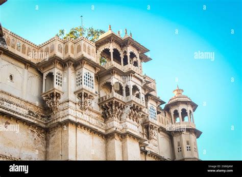 Udaipur City Palace Rajasthan India Stock Photo - Alamy