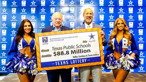 Texas Lottery, Cowboys Reveal New Scratch Tickets