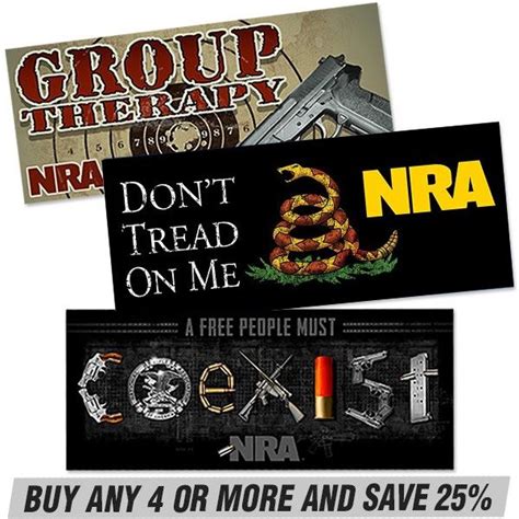 NRA Bumper Stickers | Patriotic Decals | NRA Store