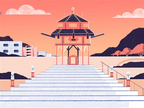 Hong Kong animation background - Culture Trip by Michael Driver on Dribbble