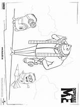 Despicable Me 3 Coloring Pages To Print sketch template