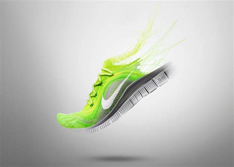 NIKE: free flyknit running shoes