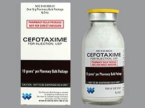 Cefotaxime : Drug class, mechanism of action, uses, dosage, side effects and interactions ...