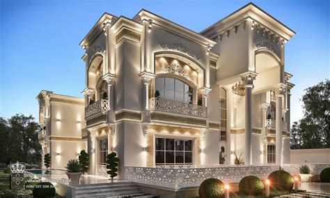 Residential Luxury Classic Villa Exterior Design – BESTHOMISH