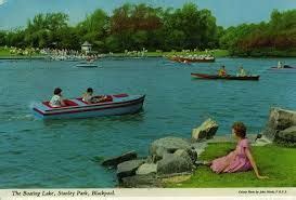 Stanley Park boating lake, swan boat | Blackpool pleasure beach ...