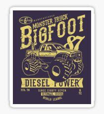 Bigfoot Monster Truck Stickers | Redbubble