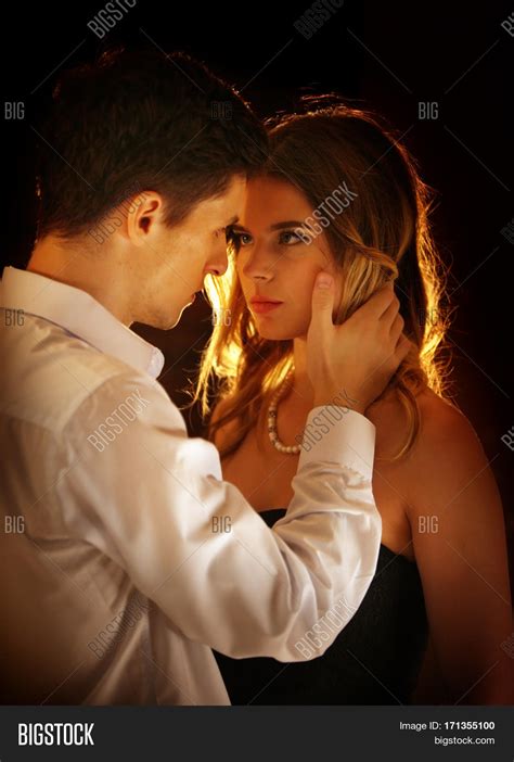 Couple Kissing Indoor Image & Photo (Free Trial) | Bigstock