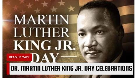 Dr. Martin Luther King Jr. Day Celebrations -List of events