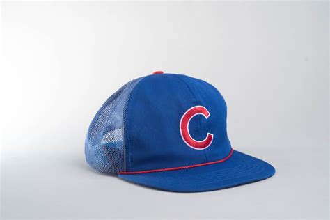 Vintage Chicago Cubs Trucker Snapback Hat - Gem