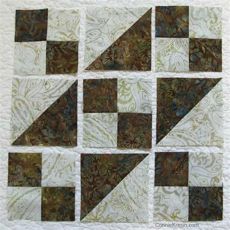 Jacob's Ladder Free Quilt Block Pattern - Freemotion by the River