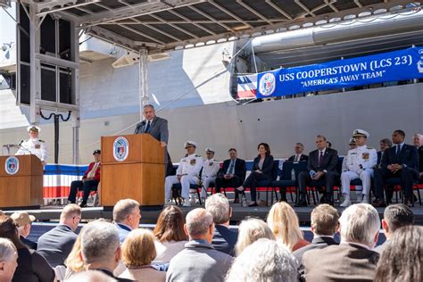 DVIDS - Images - USS Cooperstown Commissioning Ceremony [Image 2 of 4]