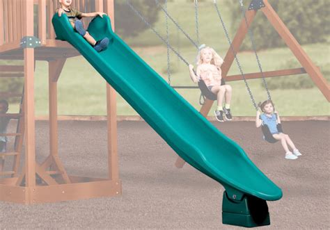 Backyard Adventures 12 Foot Rocket Slide - Kidz Backyard