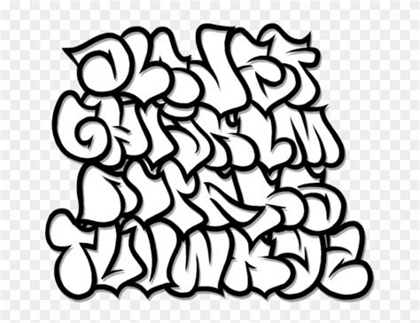 Graffiti Art Letters Alphabet