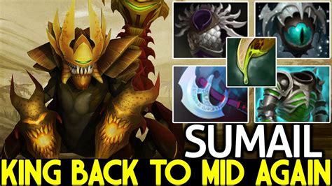 SUMAIL [Sand King] King Back to Mid Again Full Damage Build Dota 2 - YouTube