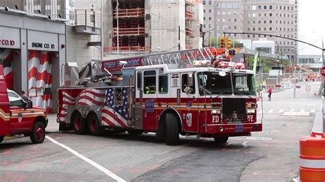 FDNY Ten House Engine 10 & Ladder 10 - YouTube