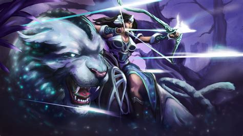 ArtStation - Fan Art - Mirana Dota 2