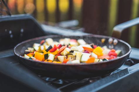 Frying Vegetables on a Pan Free Stock Photo | picjumbo