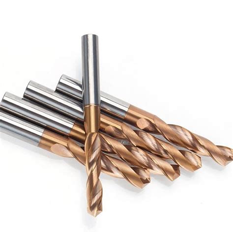 Tungsten carbide drill bits for steel