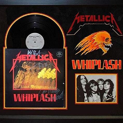 Robert W⌚️📱💻 on Instagram: “Metallica - Whiplash - Signed LP Album ...