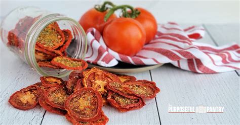 How to Make Dehydrated Tomato Chips - The Purposeful Pantry