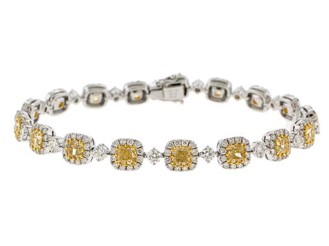 Jewelry :: Bracelets & Bangles :: Diamond Bracelets :: Fancy Yellow ...