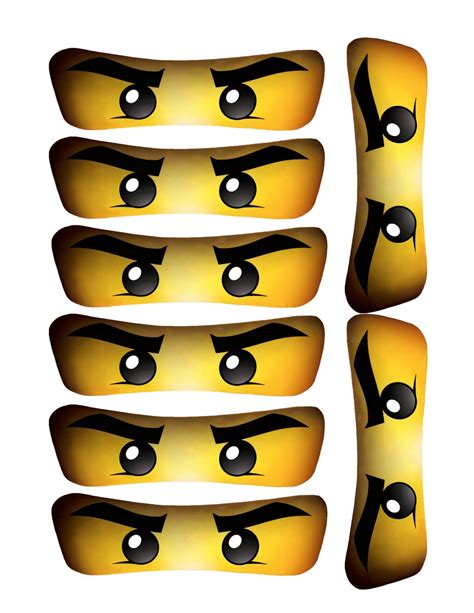 Ninjago Printables Eyes