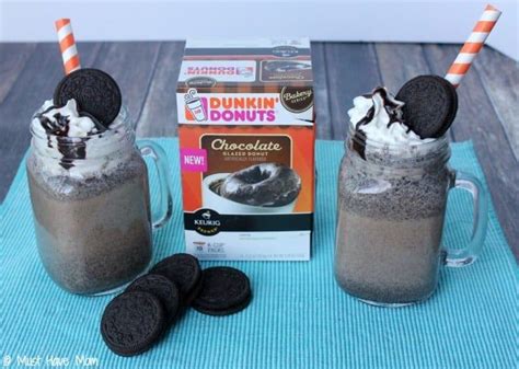 Dunkin Donuts Oreo Iced Coffee Recipe using Dunkin Donuts K Cups ...