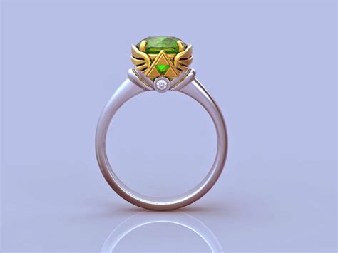 geek engagement ring legend of zelda engagement ring