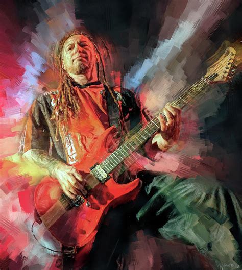 Zoltan Bathory Five Finger Death Punch Mixed Media by Mal Bray - Fine Art America