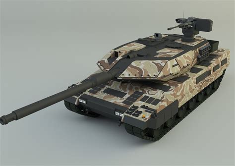 3D Leopard 2A6 Military Tank 3D Model - TurboSquid 2065380