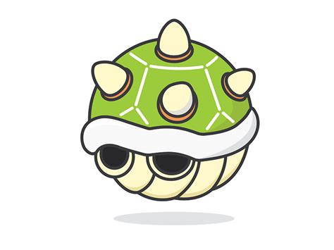 Round Bowser Shell by Ben Desai on Dribbble