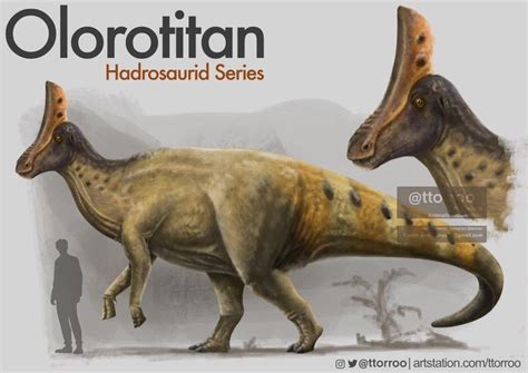 Olorotitan by ttorroo. | Prehistoric animals, Prehistoric, Prehistoric creatures