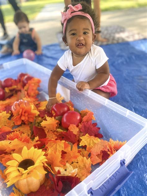 Awesome Fall activities for Babies {and toddlers that put everything in ...