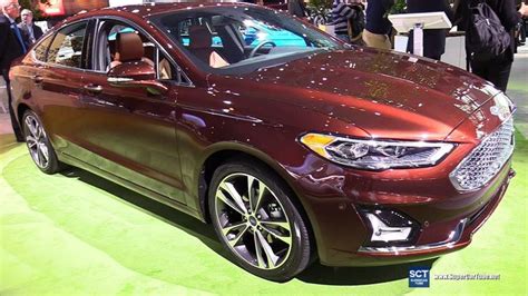 2019 Ford Fusion Titanium - Exterior and Interior Walkaround - Debut ...