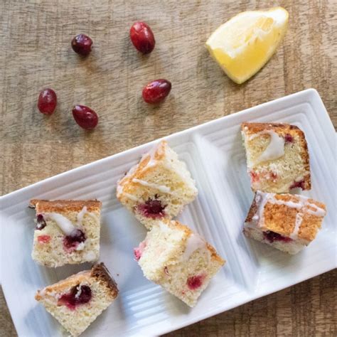 Lemon Cranberry Bread Loaf - Life is Sweeter By Design