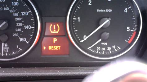 Bmw x3 warning lights reset