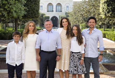 Queen Rania of Jordan shares family photo