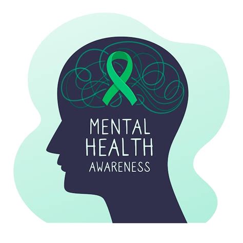 Mental health awareness concept | Free Vector