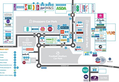 Shoppers Map - Middlebrook Retail