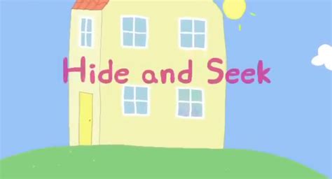 Hide and Seek | Peppa Pig Wiki | FANDOM powered by Wikia