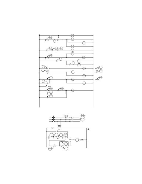 Figure 15b. Control System Ladder Diagram for Single HVAC System Without Economizer Control Mode.