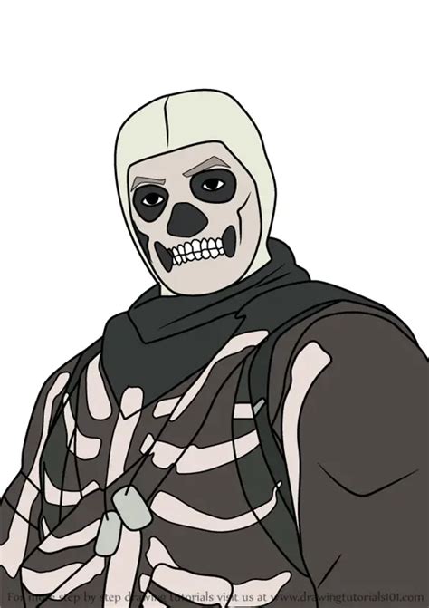 Fortnite Skull Trooper Cartoon