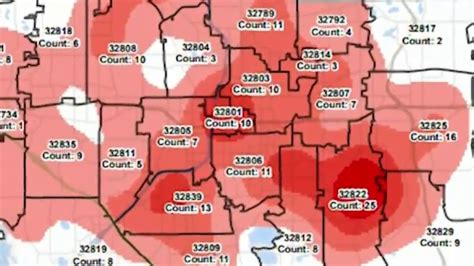 Map shows coronavirus hot zones in Orange County - YouTube