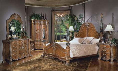 Aico Furniture Paradisio 7-piece Poster Bedroom Set | King bedroom sets ...