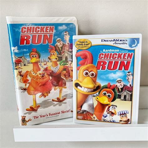 Chicken Run DVD & VHS Bundle - Etsy